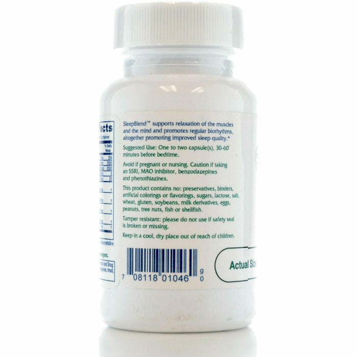 Front product image of SleepBlend 15 caps by Vitanica Recommendations