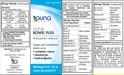 GUNA Bowel Plus 1 fl oz by Guna information label
