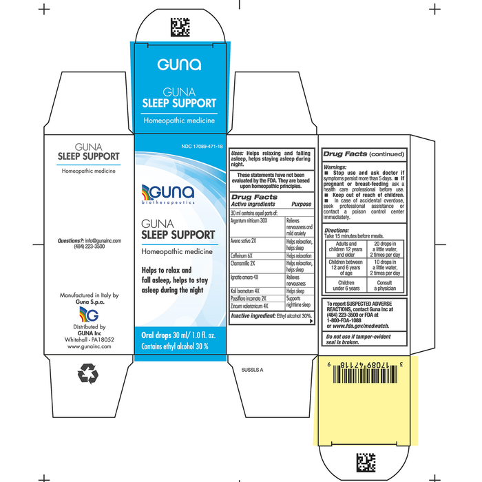 GUNA Sleep Support 1 fl oz by Guna packaging