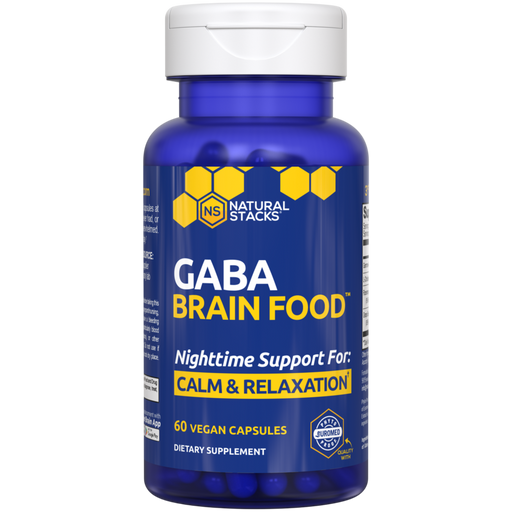Gaba Brain Food 60 Capsules by Natural Stacks