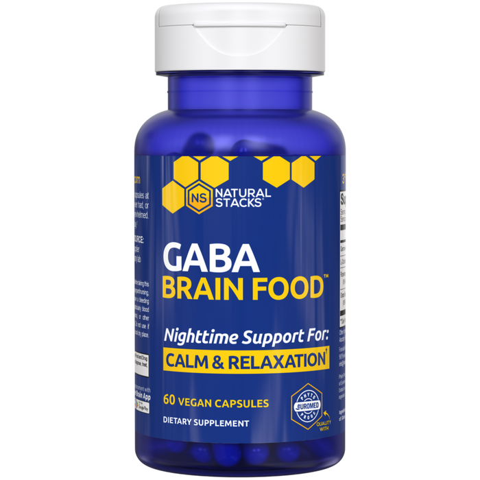 Gaba Brain Food 60 Capsules by Natural Stacks