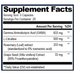 Gaba Brain Food 60 Capsules by Natural Stacks supplement facts