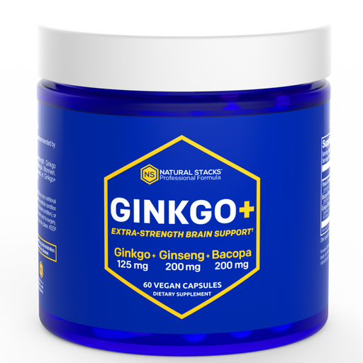 Ginkgo+ 60 Capsules by Natural Stacks