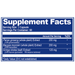 Ginkgo+ 60 Capsules by Natural Stacks supplement facts label
