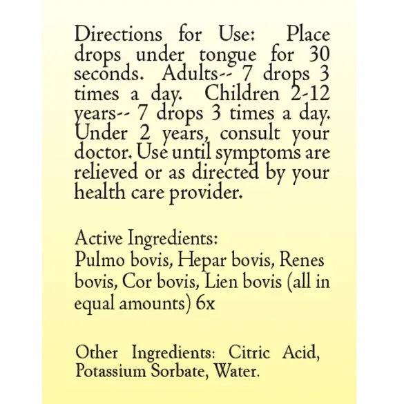 Glandular Comp 6X 30 ml by True Botanica