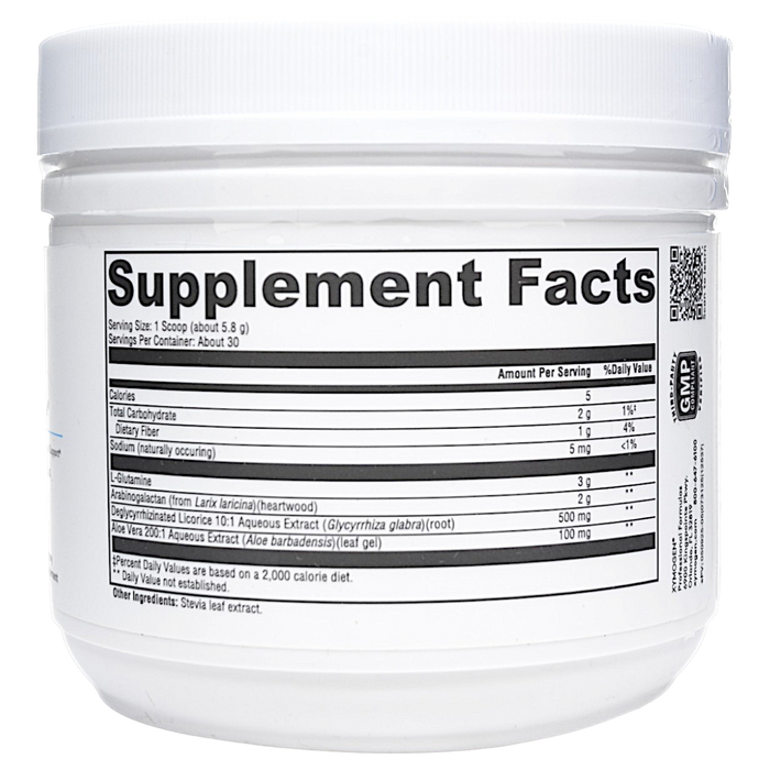Xymogen's GlutAloeMine 30 servings supplement facts