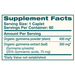 Gymnema 60 Capsules by Himalaya Wellness supplement facts label

