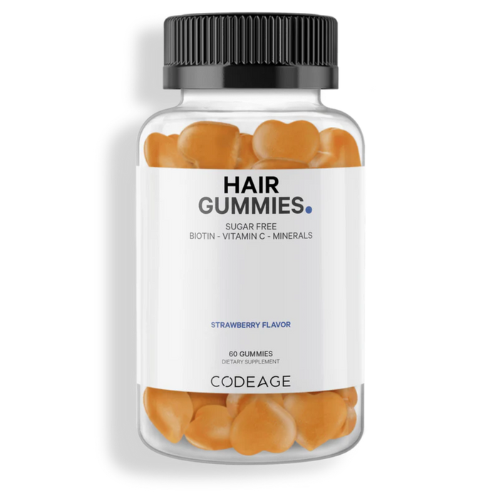 Hair Gummies 60 Gummies by CodeAge