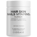 Hair Skin Nails Vitamins Platinum 60 Capsules by CodeAge