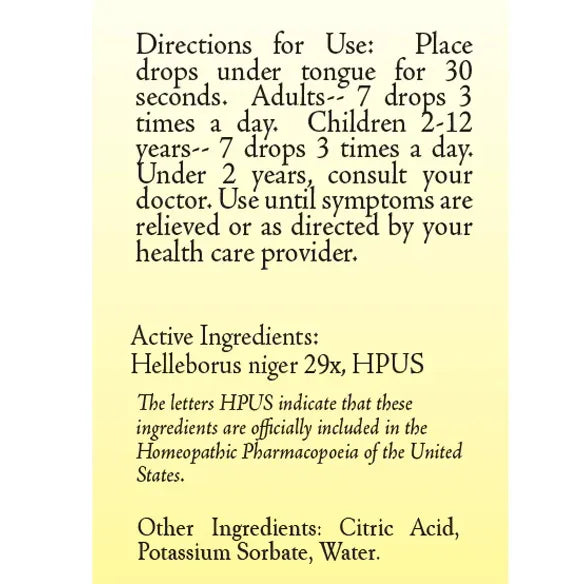 Helleborus Niger 29X 30 ml by True Botanica