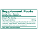 Hello Joy 60 Capsules by Himalaya Wellness supplement facts label

