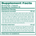 Hello Peace 60 Capsules by Himalaya Wellness supplement facts label
