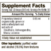 Herbal Adrenal Support by Doctor Wilson's Original Formulations 1 oz supplement facts label