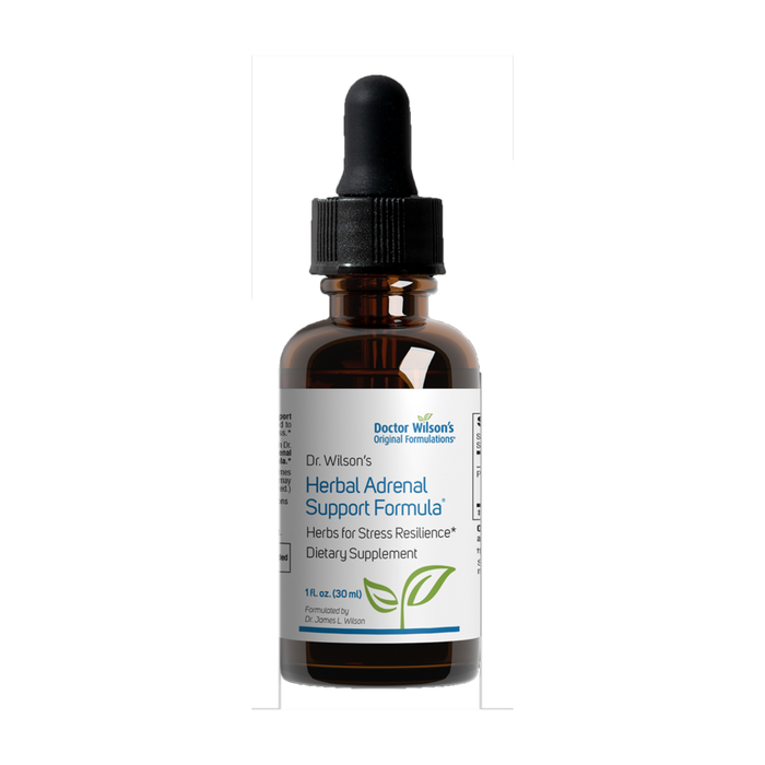 Herbal Adrenal Support by Doctor Wilson's Original Formulations 2 oz 