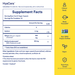 HyaCera 30 Capsules by Ritual supplement facts label
