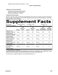 Needed Hydration Support Grapefruit supplement facts panel