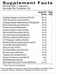 Immucare 180 Capsules by Natura Health Products Supplement Facts Label