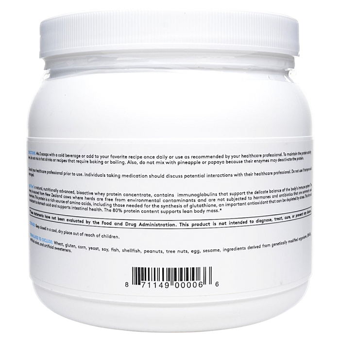 Xymogen's IgG Pure 15 servings suggested use