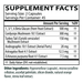 Immune Restore + 90 Capsules by Neurobiologix Supplement Facts Label