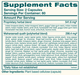 ImmunoCare 120 Capsules by Himalayan Wellness supplement facts label


