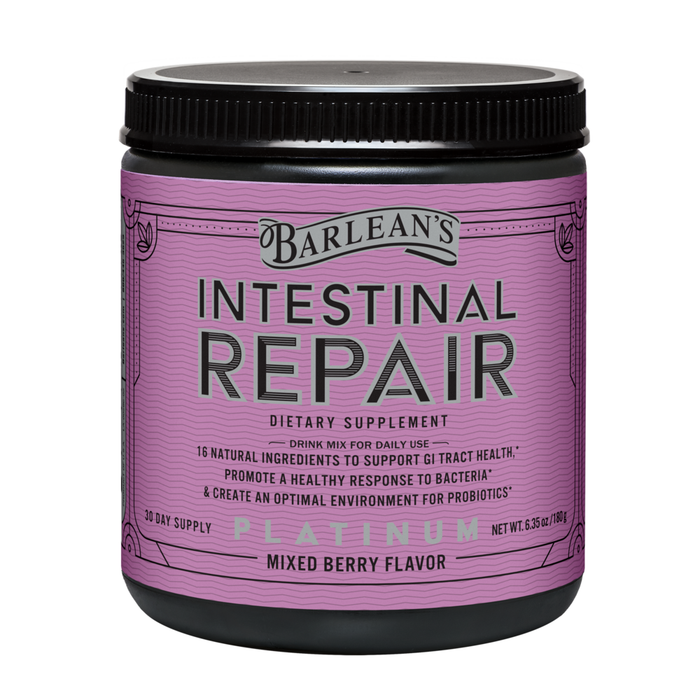 Intestinal Repair Mixed Berry 180 grams by Barlean's Organic Oils