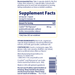 Joint & Muscle with PEA Phytosome 60 Capsules by Enzymedica supplement facts label 