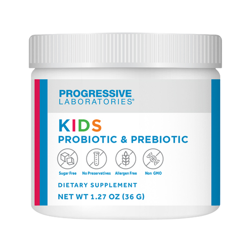 Kid's Probiotic & Prebiotic Powder 30 Servings by Progressive Labs