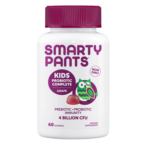 Kids Probiotic Complete Grape 60 Gummies by SmartyPants Vitamins