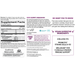 Kids Probiotic Complete Grape 60 Gummies by SmartyPants Vitamins information label 
