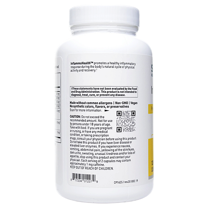 Klaire Labs/SFI Health's InflammoHealth 120 capsules Suggested Use