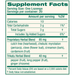 Koflet Lozenges 20 Count by Himalaya Wellness orange cardamom supplement facts label
