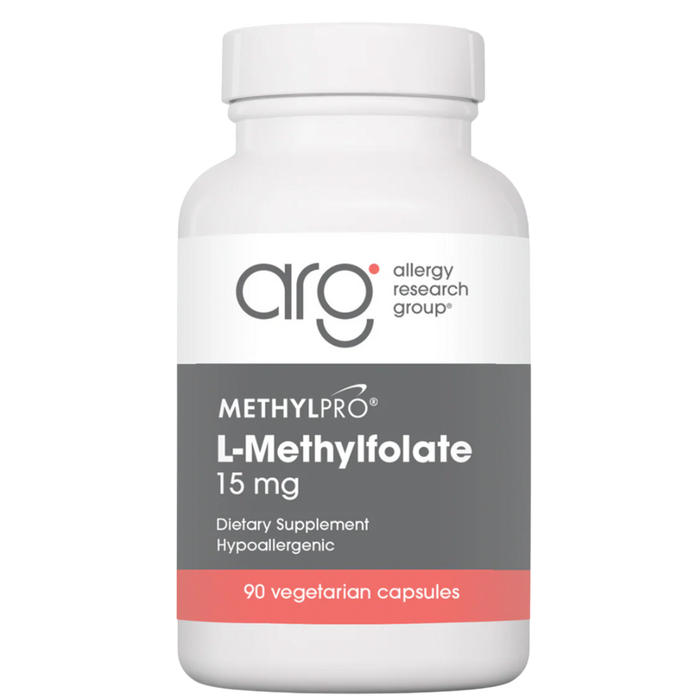 L-Methylfolate 15 mg by MethylPro 90 capsules bottle 1