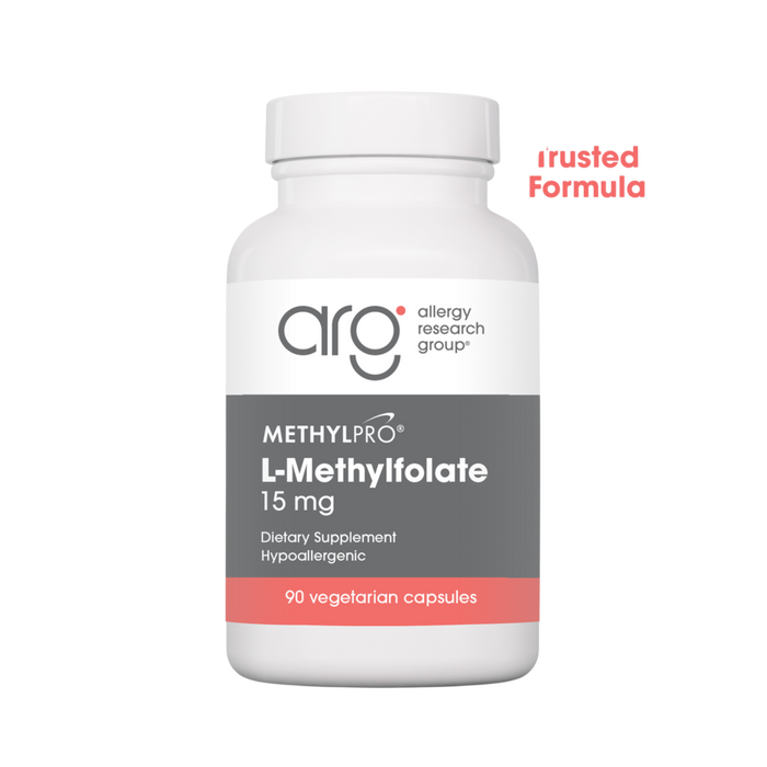 L-Methylfolate 15 mg by MethylPro 90 capsules bottle 2