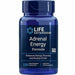 Blue supplement bottle labeled 'Life Extension Adrenal Energy Formula' on a white background