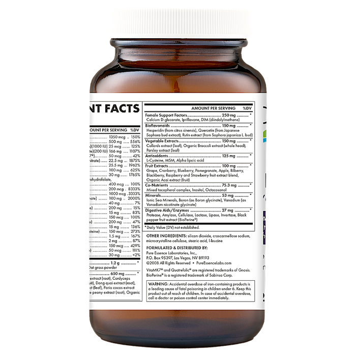 LifeEssence Women Multivitamin 120 tabs by Pure Essence