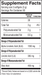 Lignan Flax Oil 250 Softgels by Barlean's Organic Oils supplement facts label