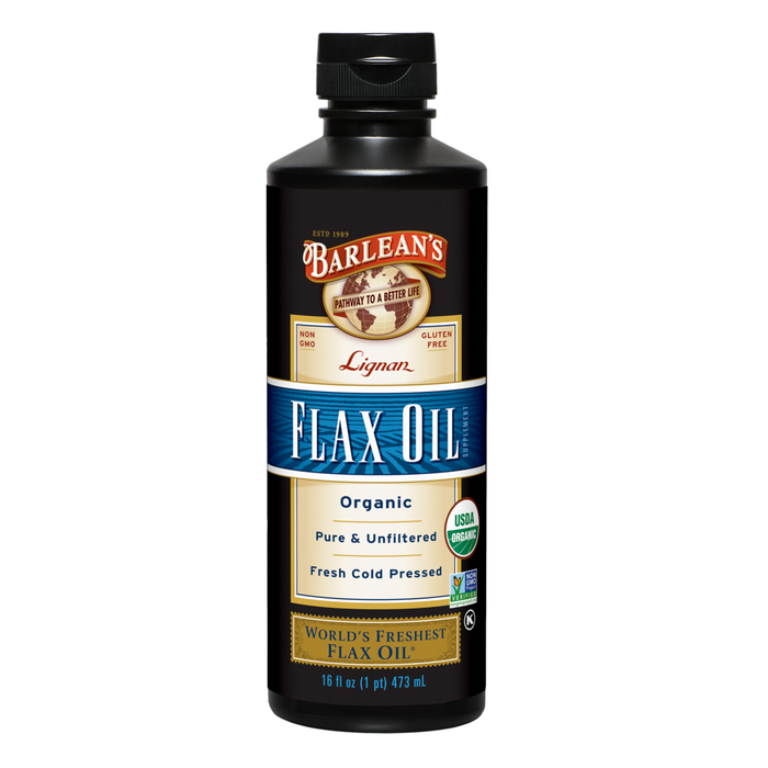 Lignan Flax Oil by Barlean's Organic Oils 16 fl oz