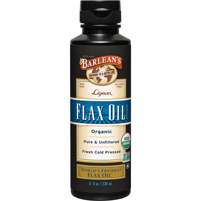 Lignan Flax Oil by Barlean's Organic Oils 8 fl oz