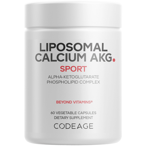 Liposomal Calcium AKG 60 Capsules by CodeAge
