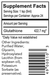 Liposomal Glutathione 4 fl oz by Readisorb supplement facts
label

