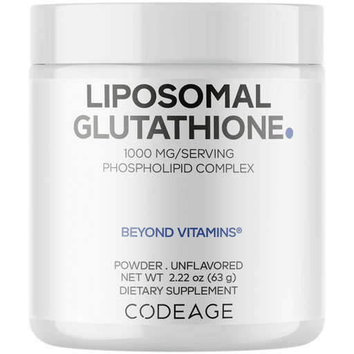 Liposomal Glutathione Powder 1000 mg Unflavored 60 Servings by CodeAge
