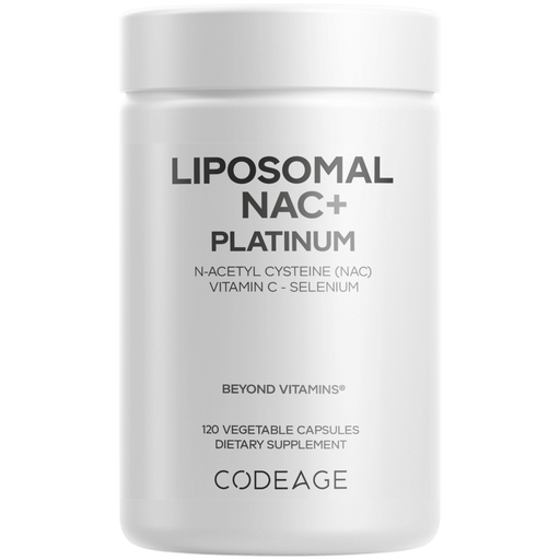 Liposomal NAC+ Platinum 120 Capsules by CodeAge