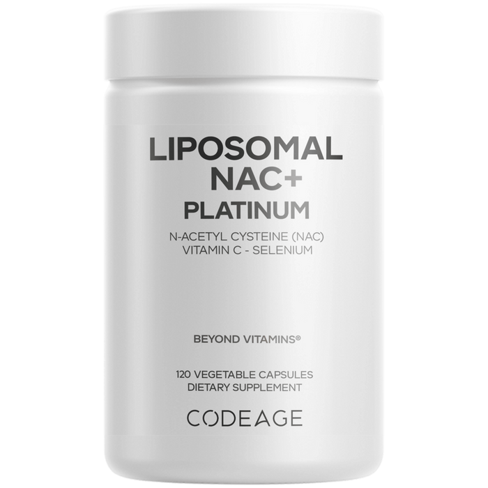 Liposomal NAC+ Platinum 120 Capsules by CodeAge