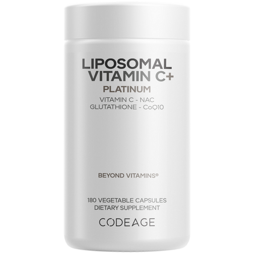 Liposomal Vitamin C+ Platinum 180 Capsules by CodeAge
