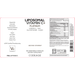 Liposomal Vitamin C+ Platinum 180 Capsules by CodeAge information label
