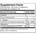 Liquid Natural Sleep Calming 4 fl oz by Dr.'s Advantage supplement facts label

