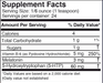 Liquid Natural Sleep Calming 4 fl oz by Dr.'s Advantage supplement facts label
