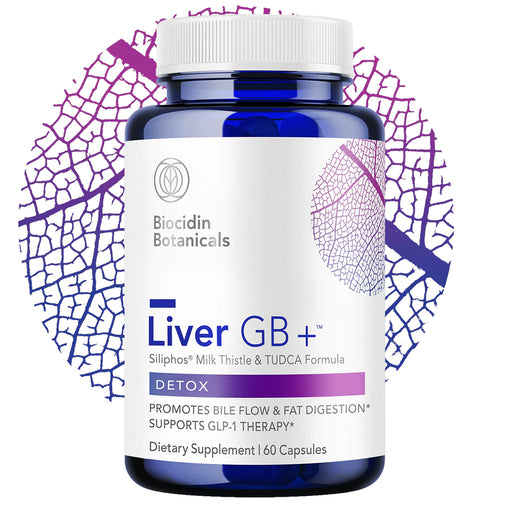 Biocidin Botanicals, Liver GB+ Detox 60 capsules