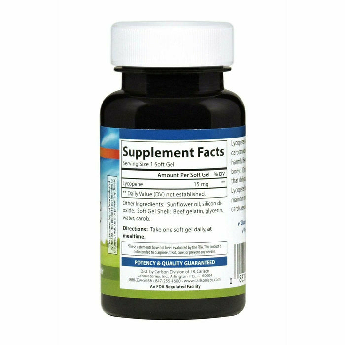 Lycopene 15 mg by Carlson Labs