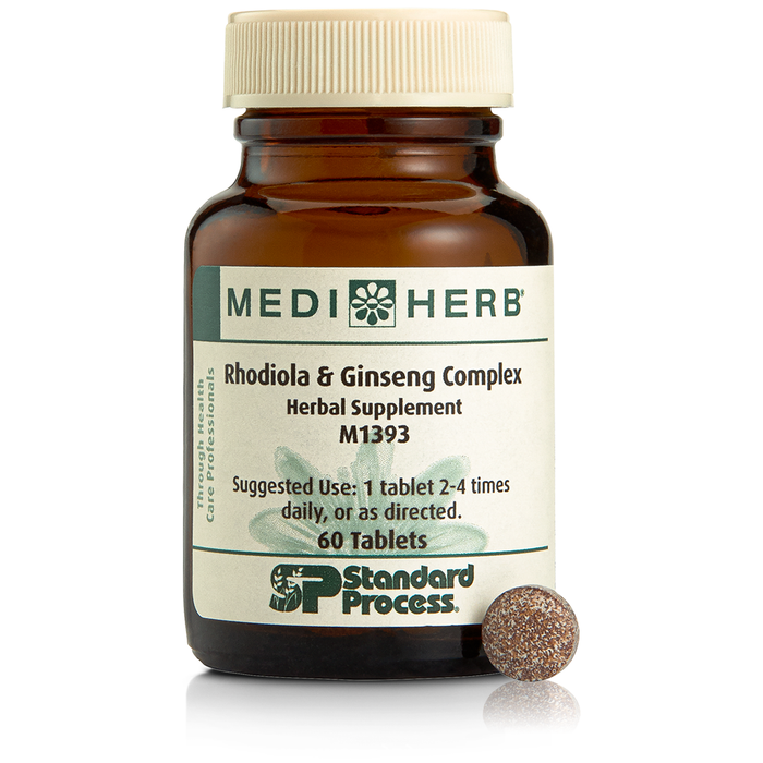 Rhodiola & Ginseng Complex, 60 Tablets